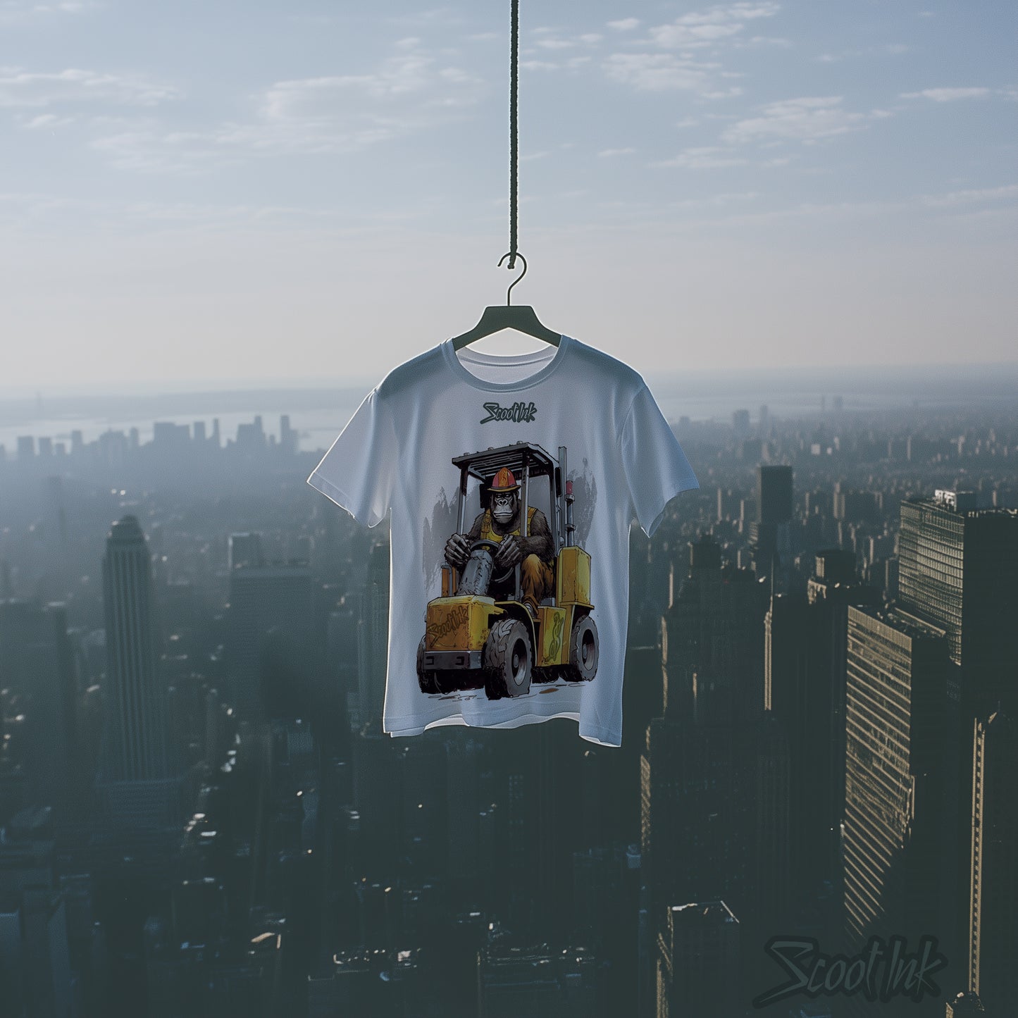 "Under Construction" Oversized T-Shirt