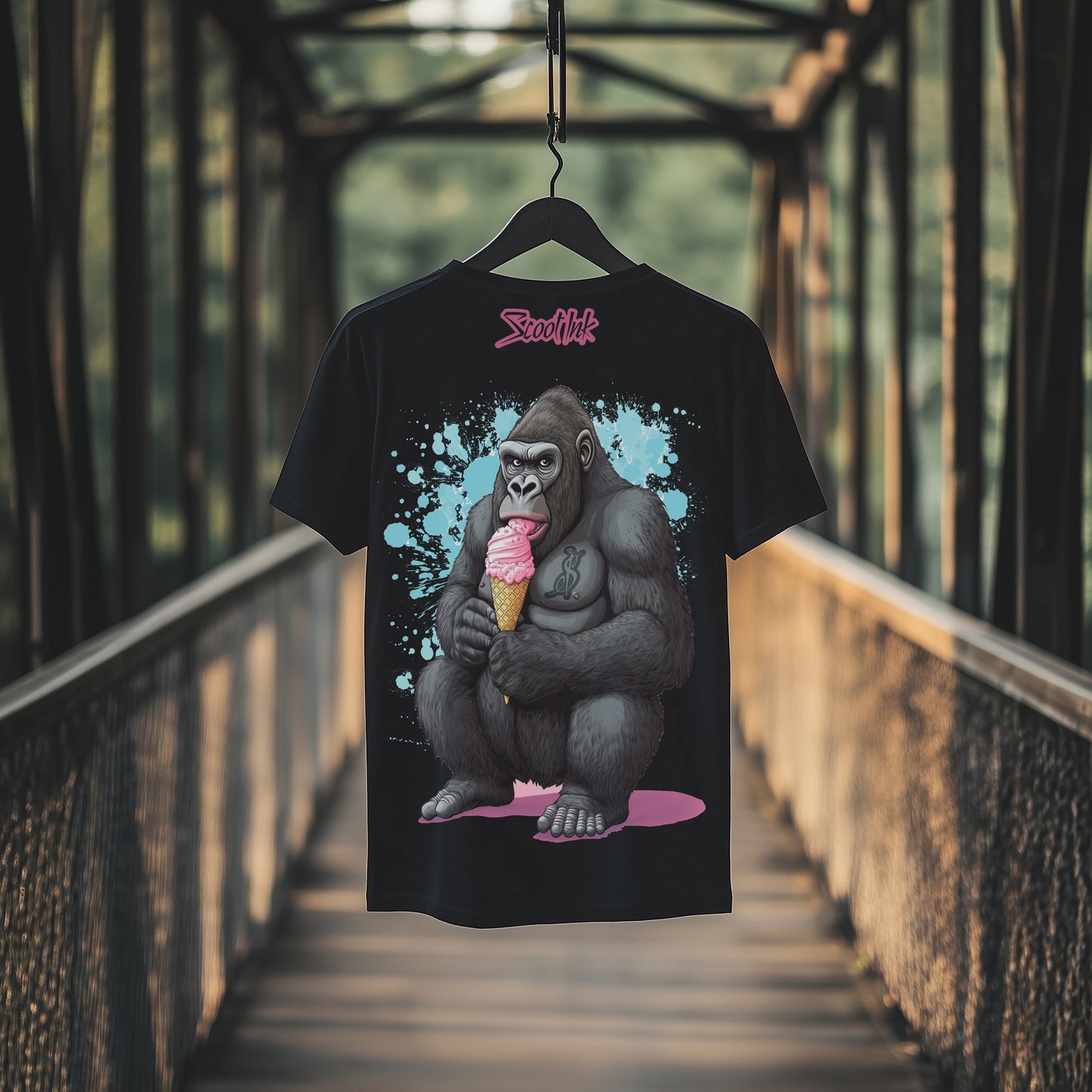 "Ice Cream" Oversized T-Shirt