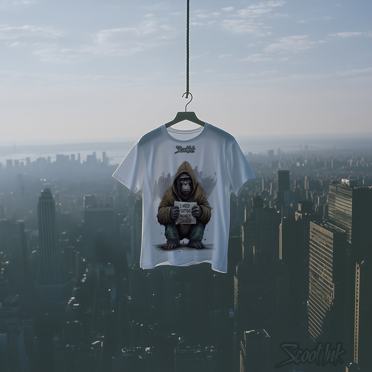 "Tattoo Money" Oversized T-Shirt