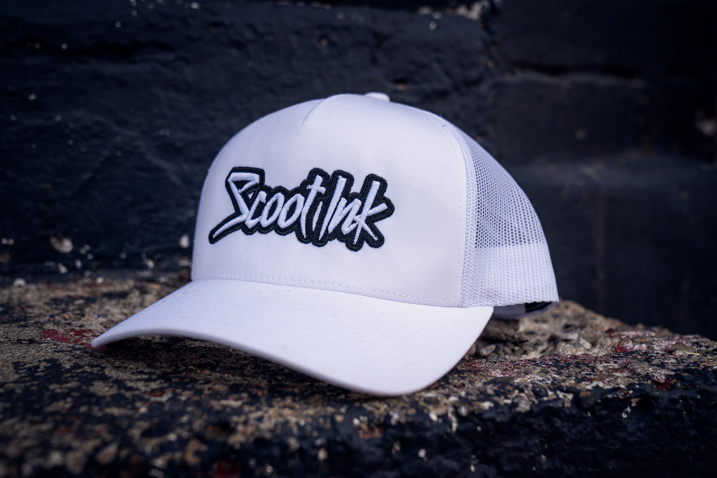 Puff Print Trucker
