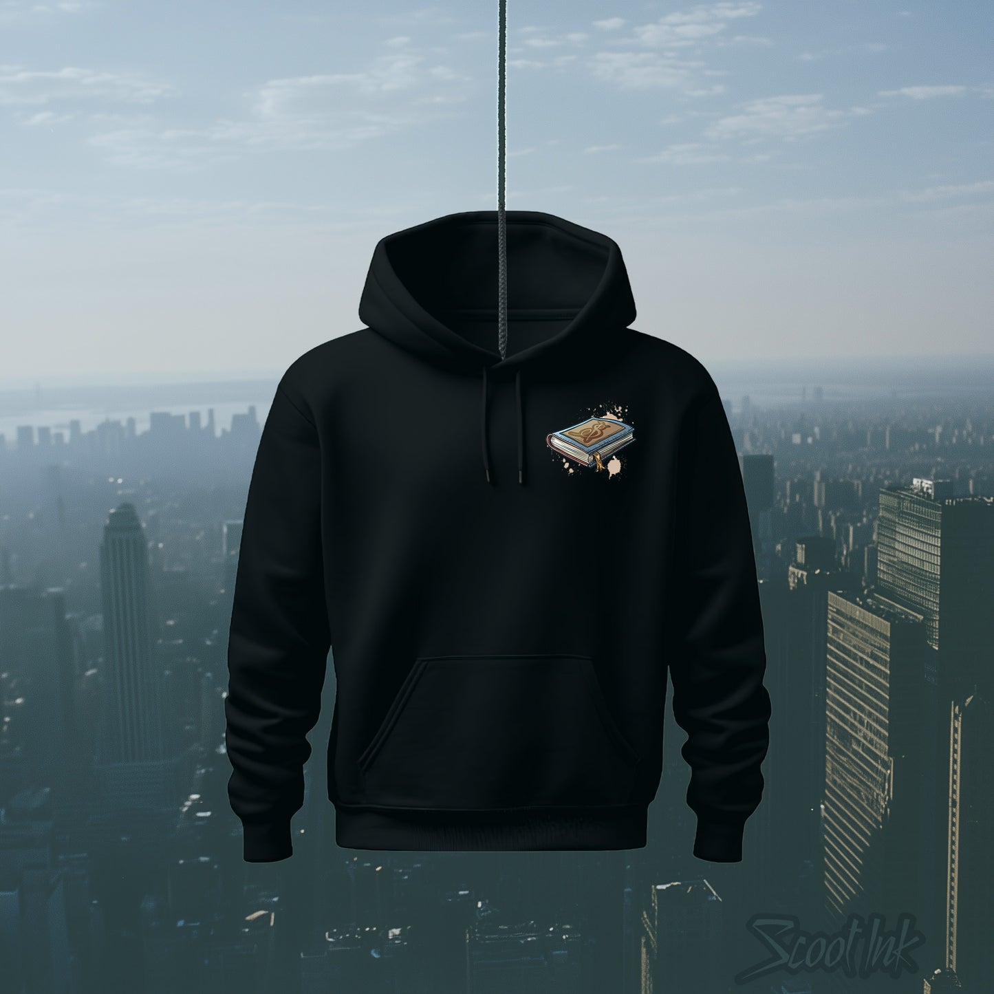 "Book Worm" Oversized Hoodie
