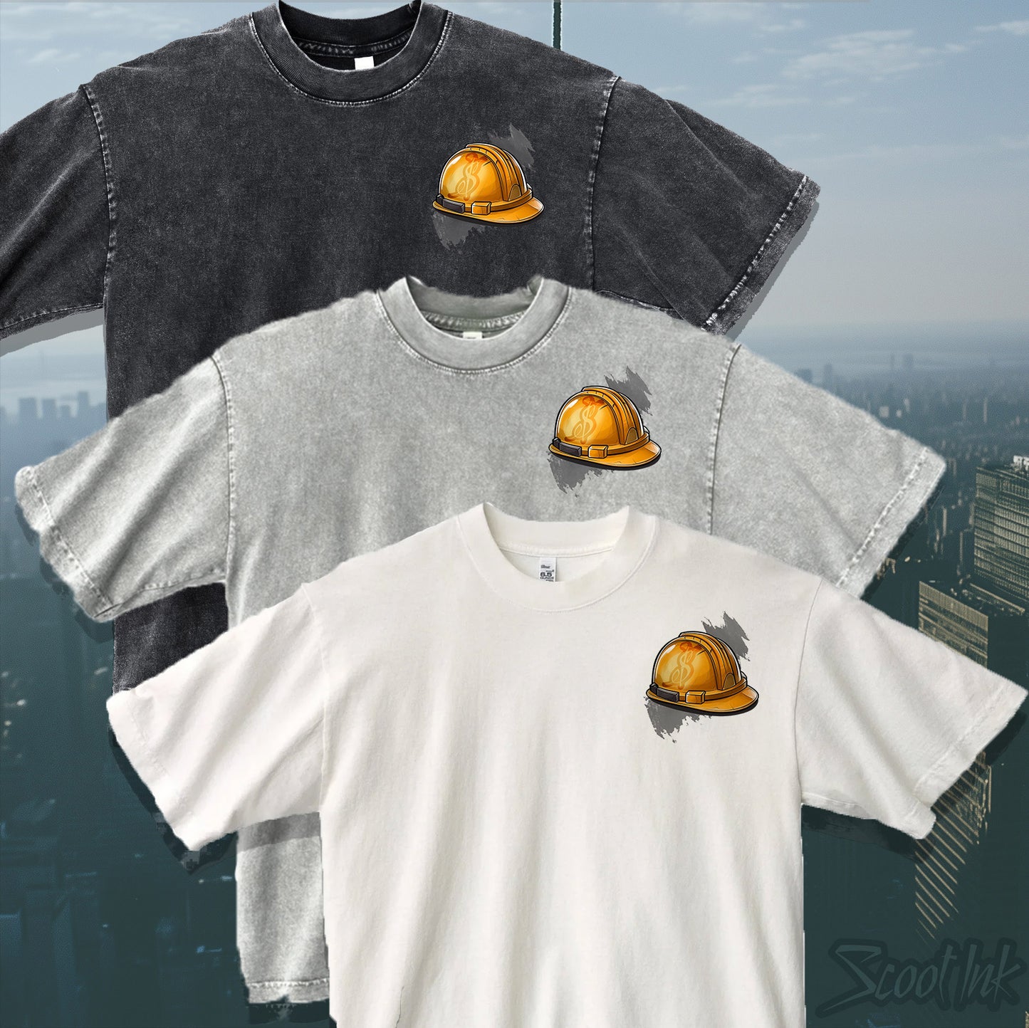 "Under Construction" Oversized T-Shirt