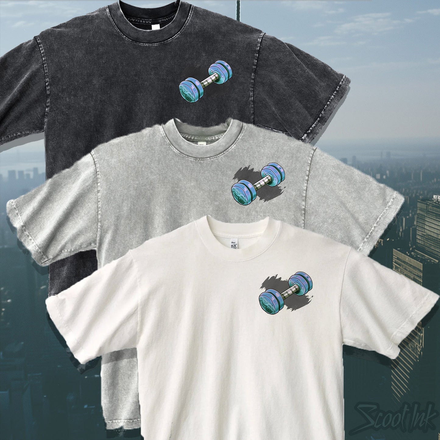 "Weight Lifting" Oversized T-Shirt