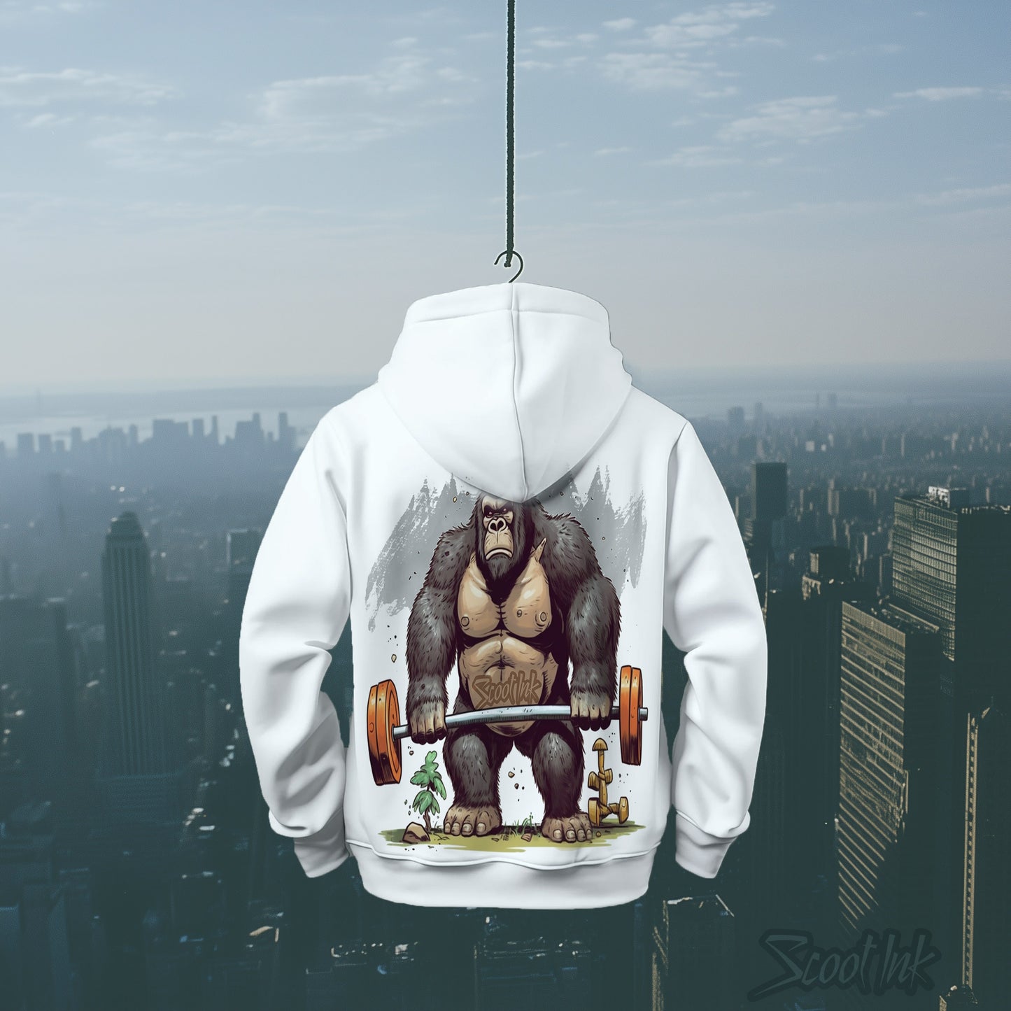 "Weight Lifting" Oversized Hoodie