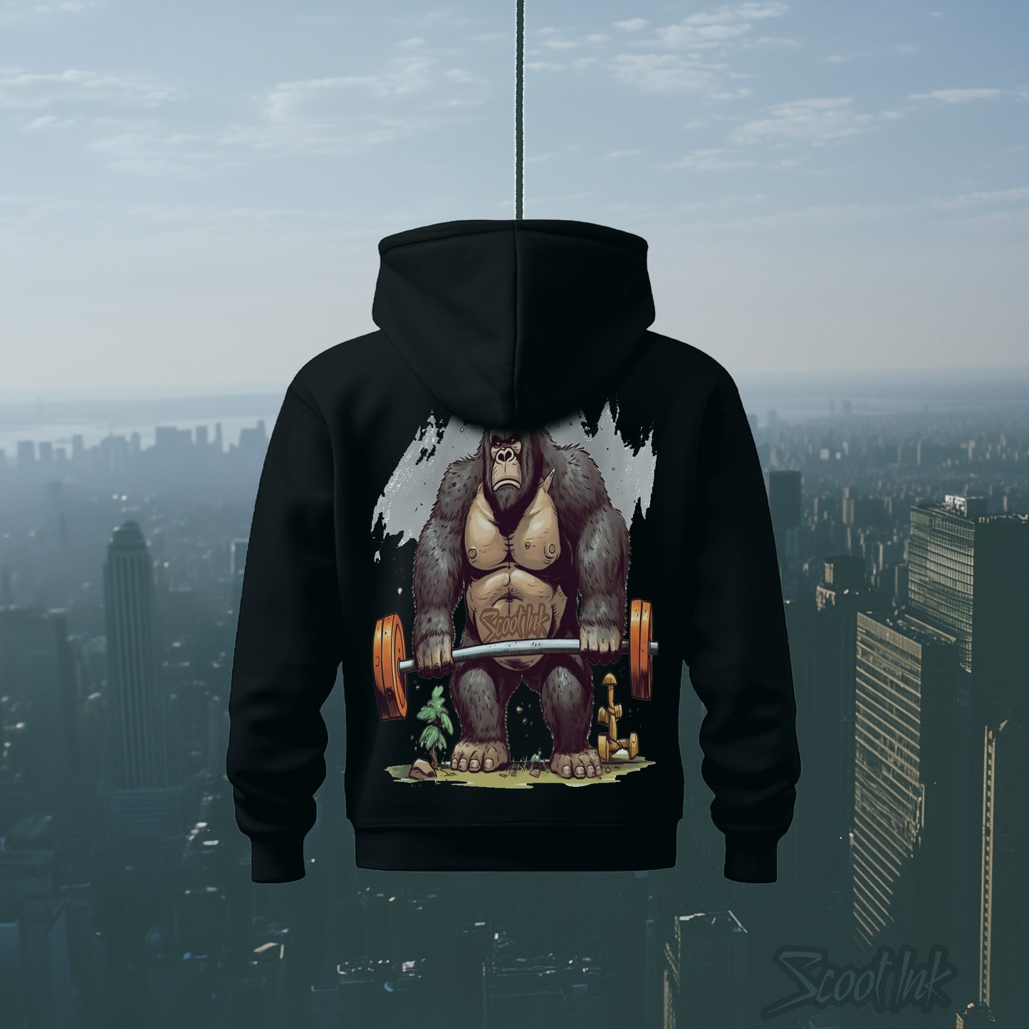 "Weight Lifting" Oversized Hoodie