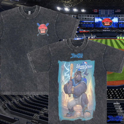 "WORLD SERIES" Oversized T-Shirt