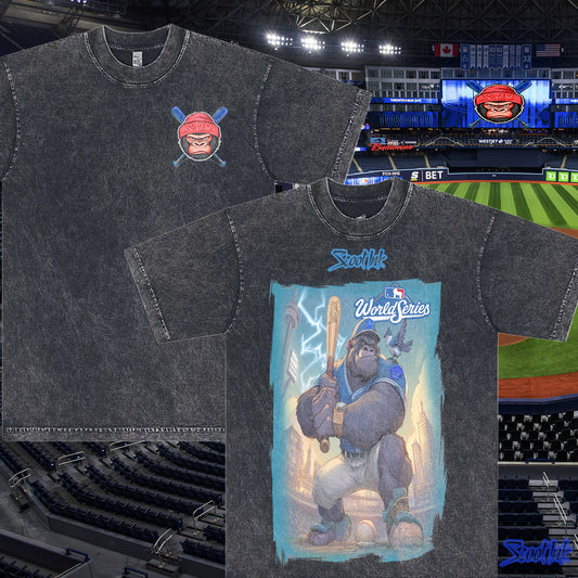 "WORLD SERIES" Oversized T-Shirt