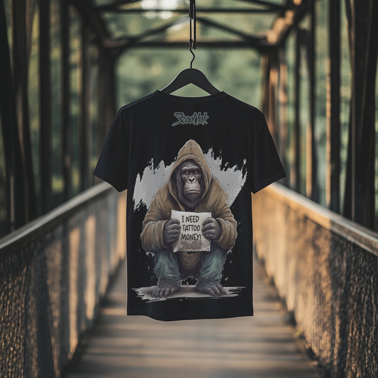 "Tattoo Money" Oversized T-Shirt
