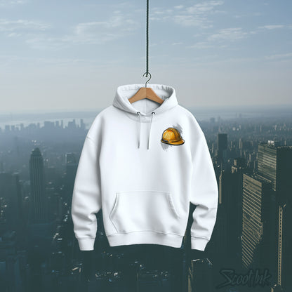 "Under Construction" Oversized Hoodie