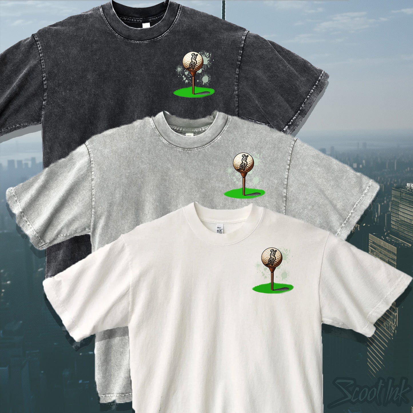 "Golfing" Oversized T-Shirt