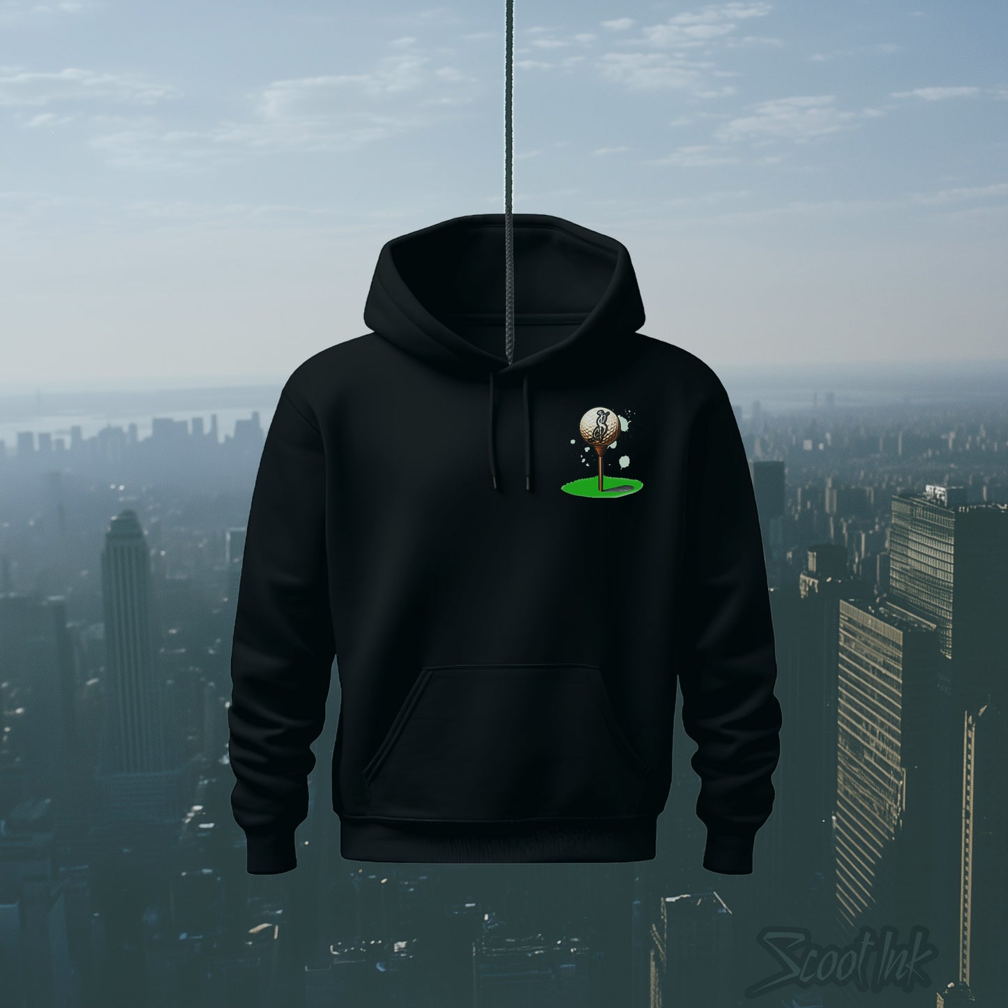 "Golfing" Oversized Hoodie