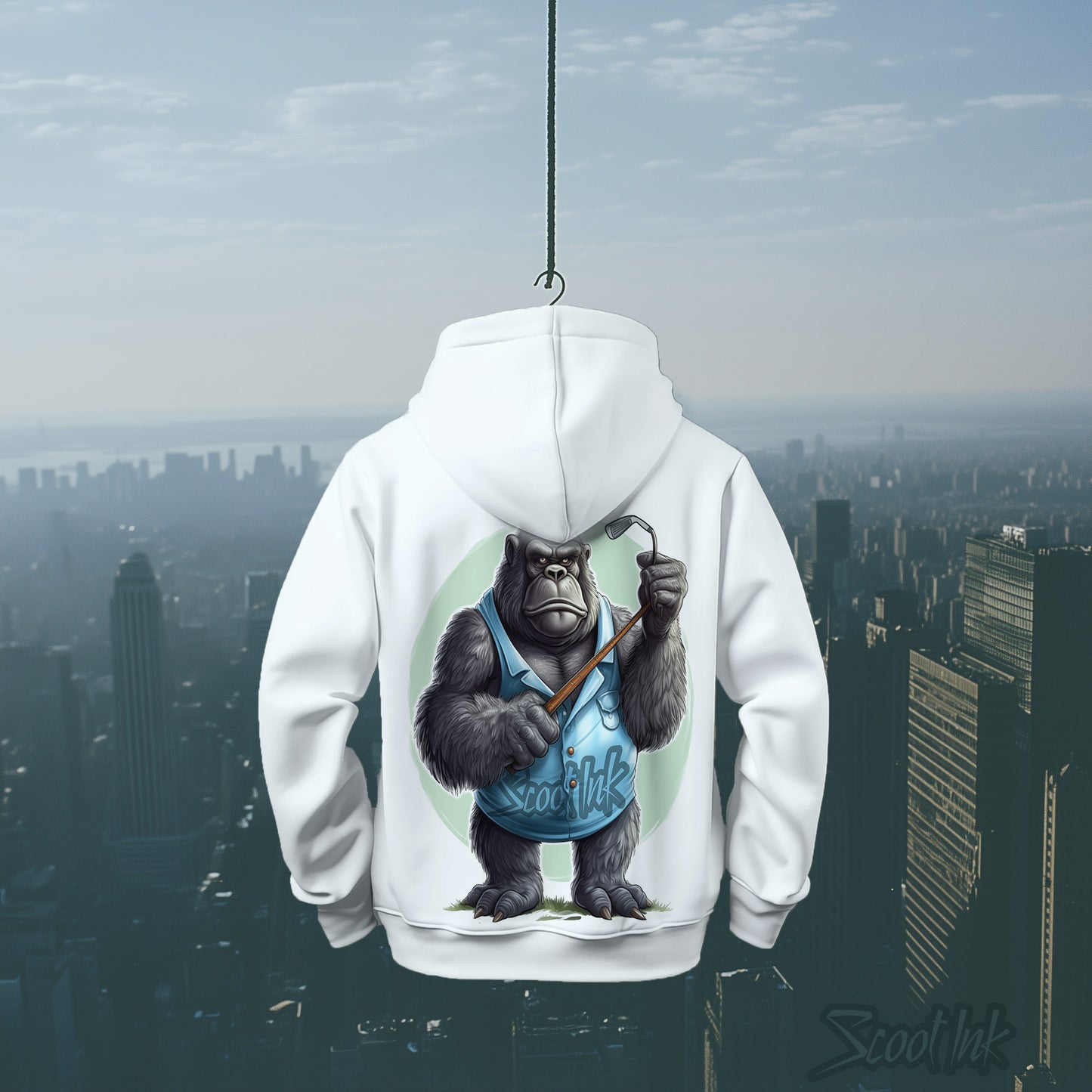 "Golfing" Oversized Hoodie