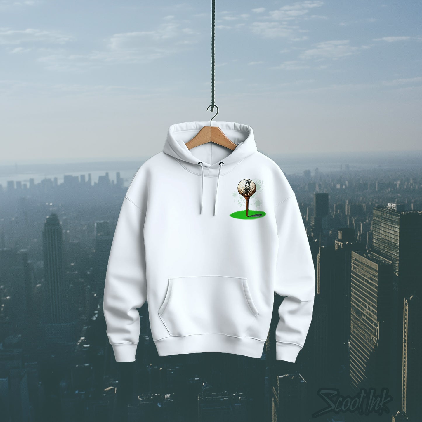 "Golfing" Oversized Hoodie