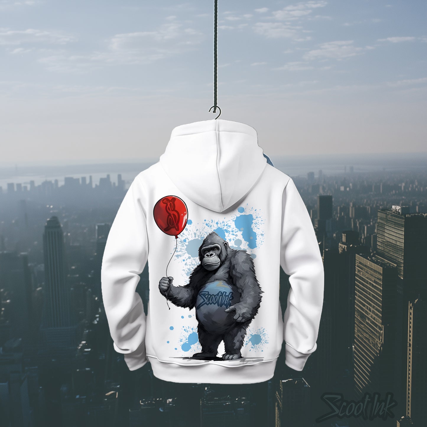 "Balloon" Oversized Hoodie