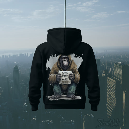 "Tattoo Money" Oversized Hoodie