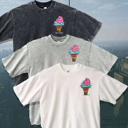 "Ice Cream" Oversized T-Shirt