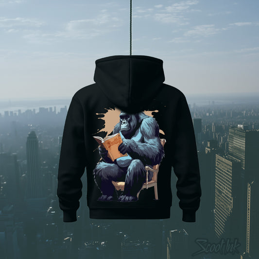 "Book Worm" Oversized Hoodie