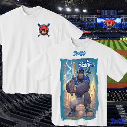 "WORLD SERIES" Oversized T-Shirt